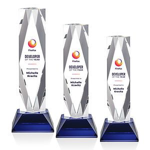 President VividPrint™ Award on Base - Blue