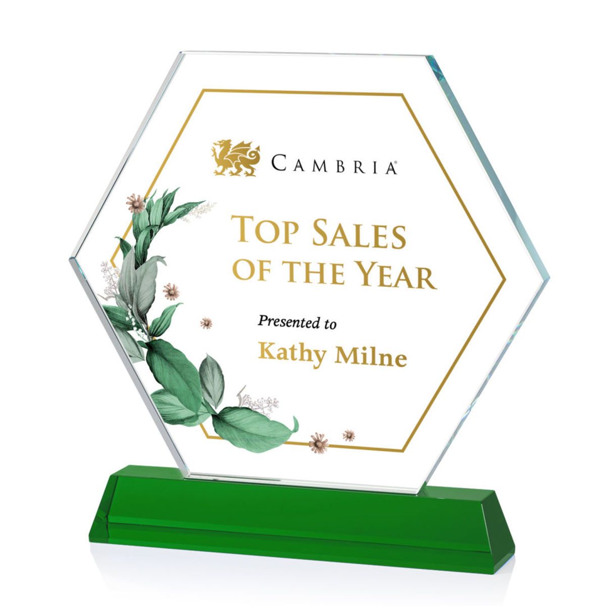 Ralston VividPrint™ Award - Green
