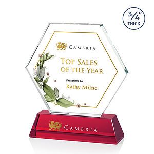 Ralston VividPrint™ Award - Red