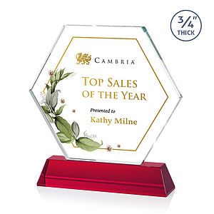 Ralston VividPrint™ Award - Red