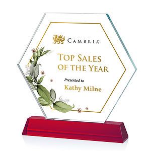 Ralston VividPrint™ Award - Red
