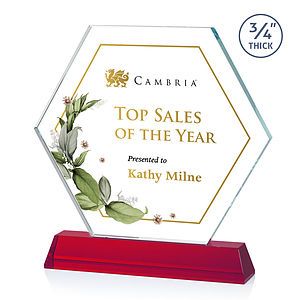 Ralston VividPrint™ Award - Red