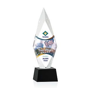 Manilow VividPrint™ Award on Robson Base - Black