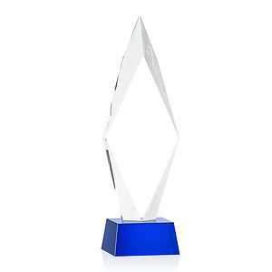 Manilow VividPrint™ Award on Robson Base - Blue