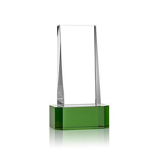 Milnerton VividPrint™ Award on Base - Green