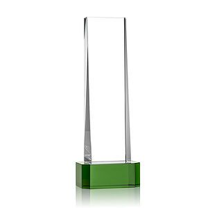 Milnerton VividPrint™ Award on Base - Green
