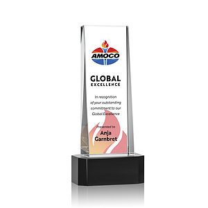 Milnerton VividPrint™ Award on Base - Black