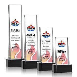 Milnerton VividPrint™ Award on Base - Black