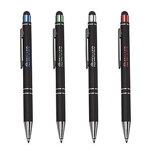 Scroll Metal Ballpoint Pen/Stylus