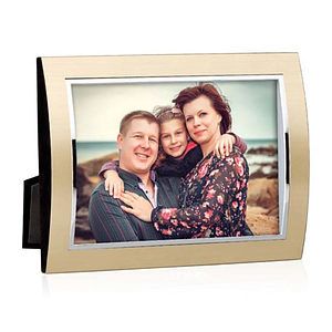 Curvo Frame - Gold/Silver