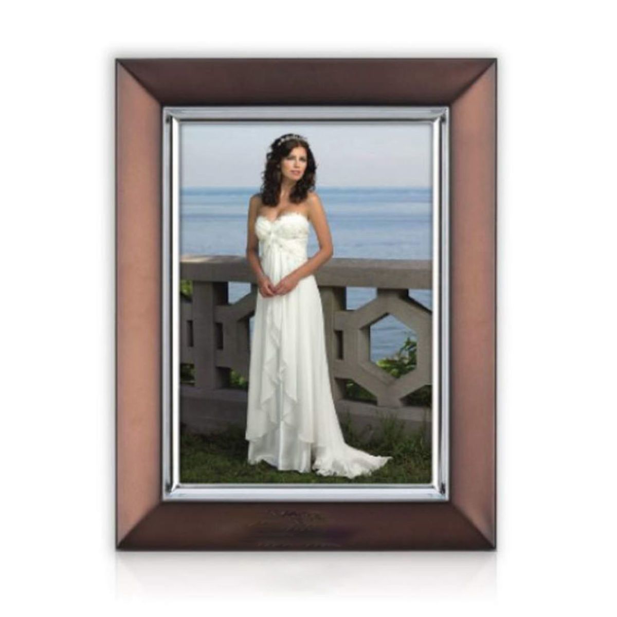 Albrighton Picture Frame - Bronze/Silver
