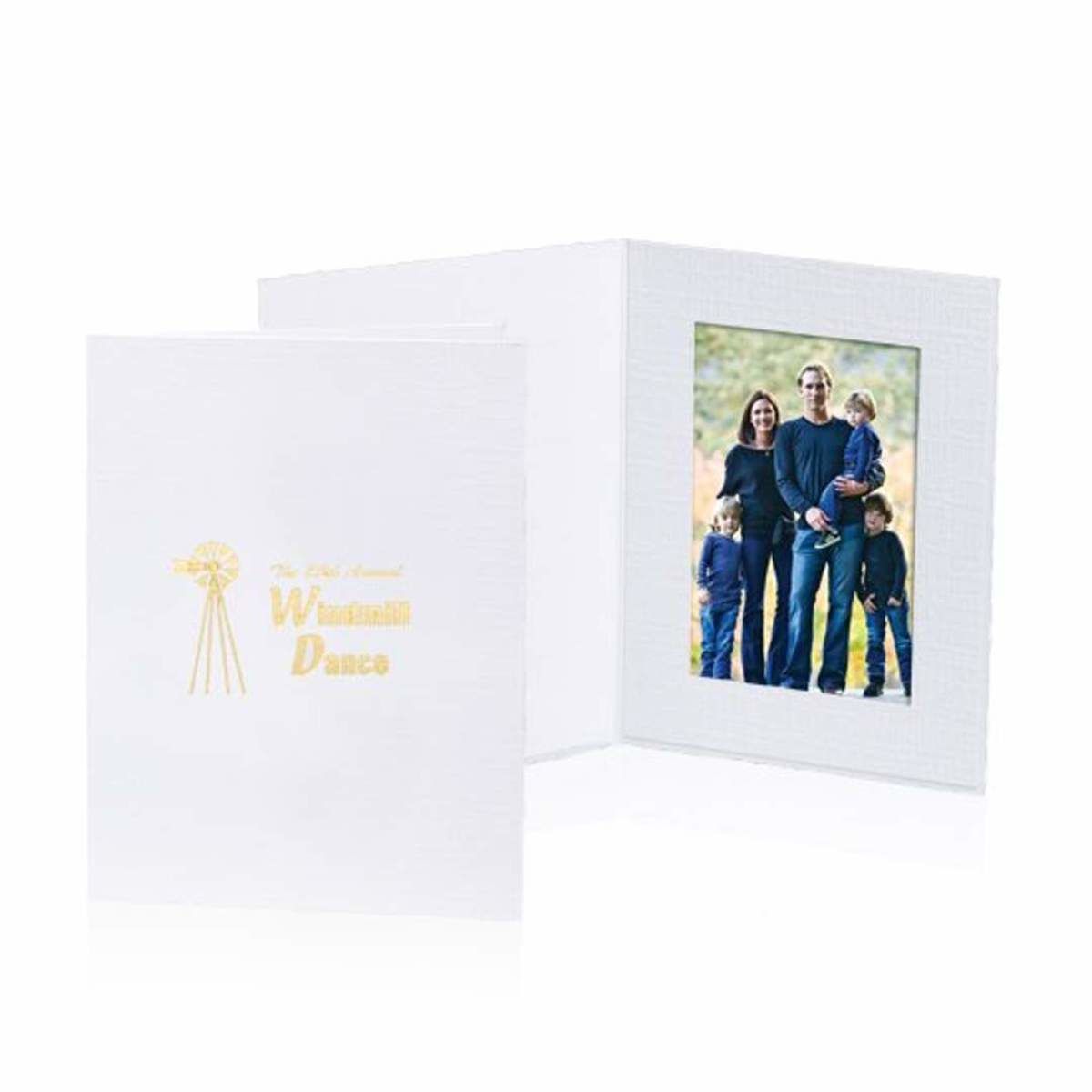 Roxbury Single Folder - White
