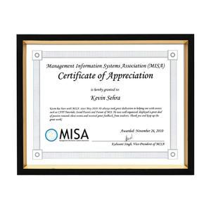 Napier Certificate Frame