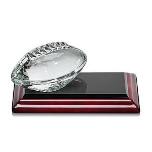 Sports Balls Award on Rosewood Base