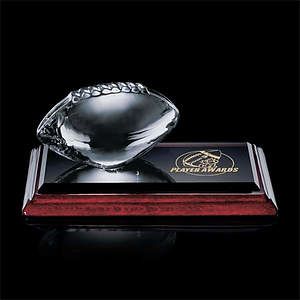 Sports Balls Award on Rosewood Base