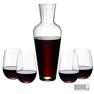 RIEDEL Mosel Decanter & Stemless Wine Set
