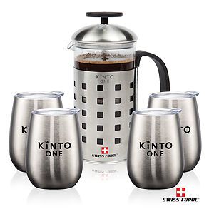 Swiss Force® Coffee Press & Vivaldi Cups