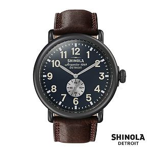 Shinola® Runwell Watch - Midnight Blue/Cattail