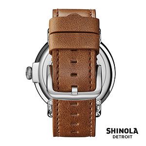 Shinola® Runwell Watch - Stone Blue/Tan