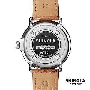 Shinola® Runwell Watch - Stone Blue/Tan