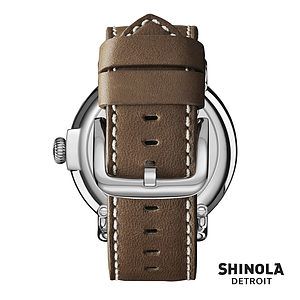 Shinola® Runwell Watch - Cream/Brown
