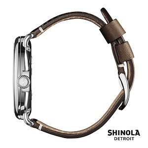 Shinola® Runwell Watch - Cream/Brown