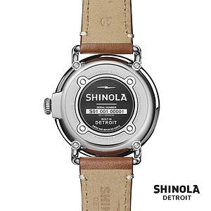 Shinola® Runwell Watch - Slate Blue/Tan