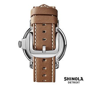 Shinola® Runwell Watch - Slate Blue/Tan