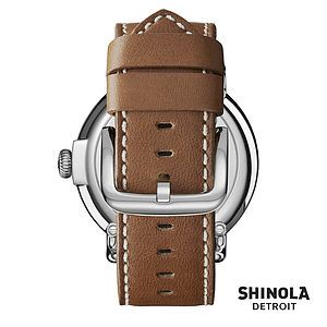 Shinola® Runwell Watch - White/Tan
