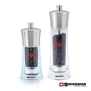 Swissmar® Torre Acrylic Mill - Stainless Steel