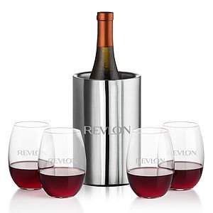 Jacobs Wine Cooler & Carlita Stemless Wine