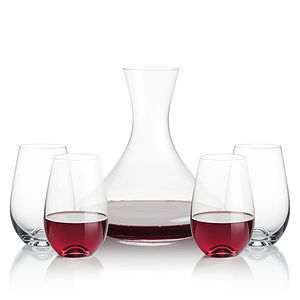 Senderwood Carafe & Boston Stemless Wine