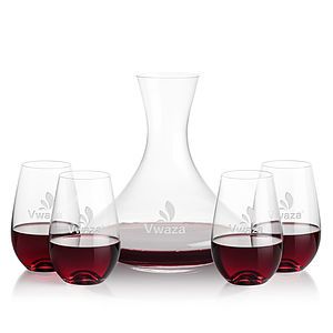 Senderwood Carafe & Boston Stemless Wine