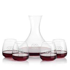 Senderwood Carafe & Hogarth Stemless Wine