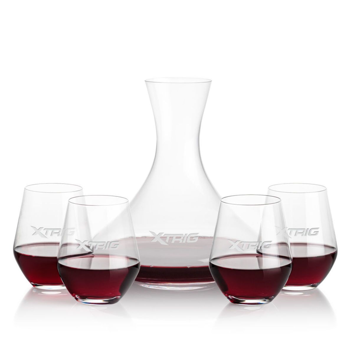 Senderwood Carafe & Reina Stemless Wine