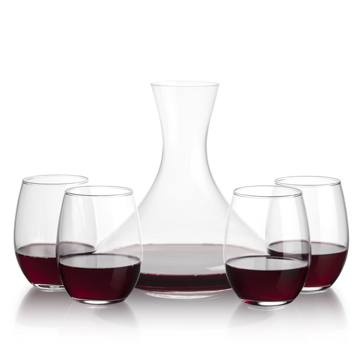 Senderwood Carafe & Stanford Stemless Wine