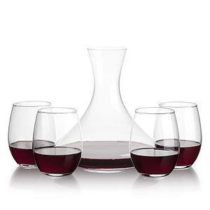 Senderwood Carafe & Stanford Stemless Wine