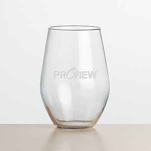 Vale Stemless Wine - Deep Etch