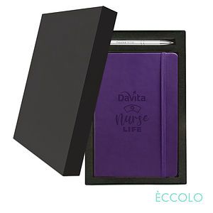 Eccolo® Cool Journal/Clicker Pen - (M)