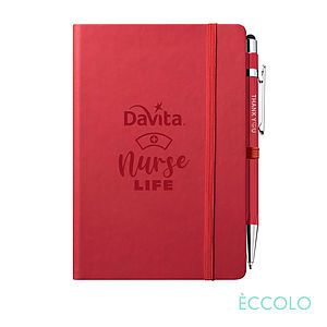 Eccolo® Cool Journal/Atlas Pen/Stylus Pen - (M)