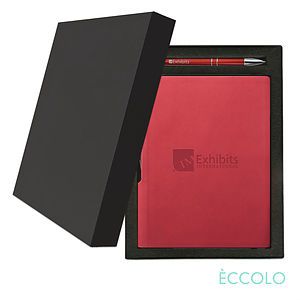 Eccolo® Groove Journal/Clicker Pen Gift Set - (M)