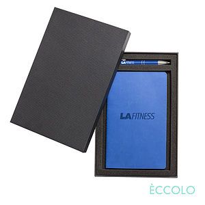 Eccolo® Single Meeting Journal/Clicker Pen Gift Set - Pack of 4
