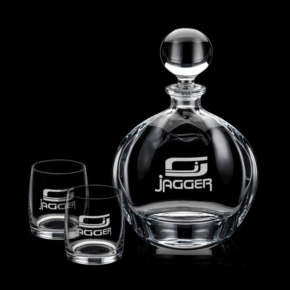 Promotional Tilden decanter set Personalized With Your Custom Logo