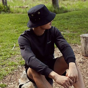 Tilley® Iconic T1 Bucket Hat - Black