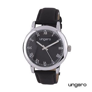 Ungaro® Primo Leather Watch