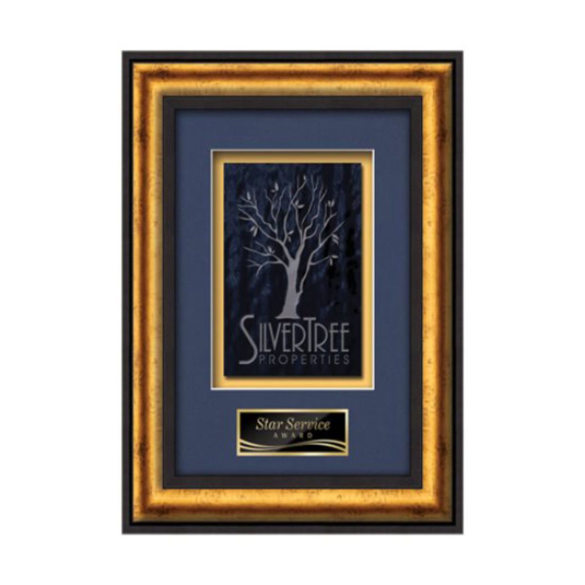 Grazia Stained Glass -  Black/Gold