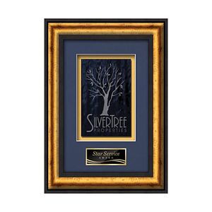 Grazia Stained Glass -  Black/Gold