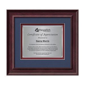 Calder Certificate TexEtch - Mahogany