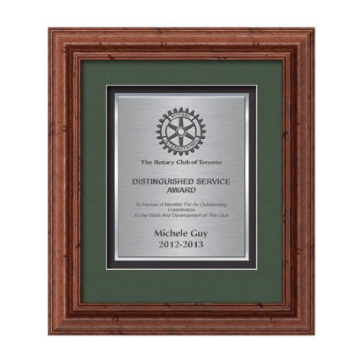 Terrene Certificate TexEtch - Dark Walnut