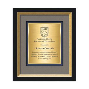 Omni Certificate TexEtch - Black/Gold